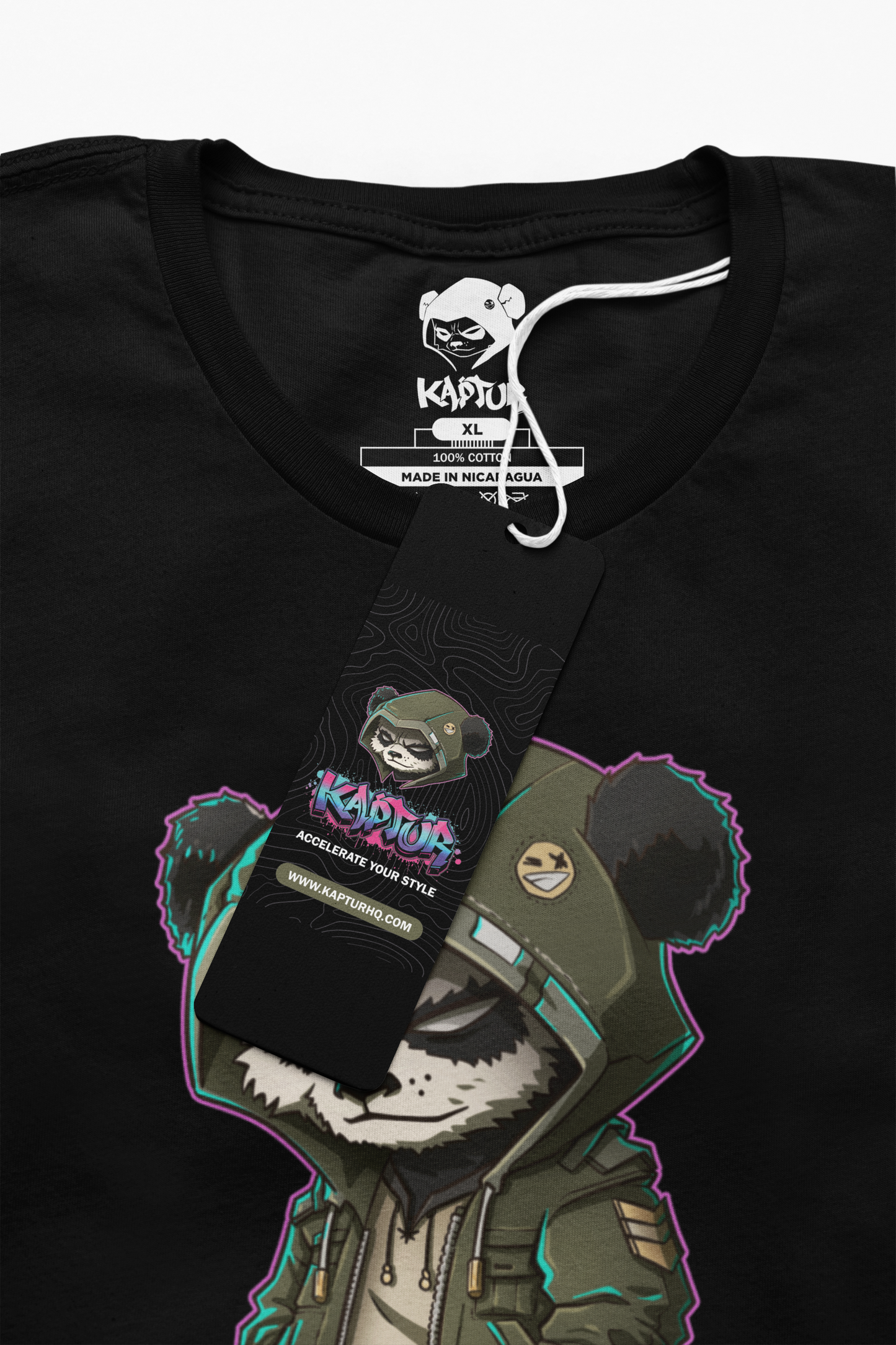 Kaptur "Full Body Panda" Character Tee